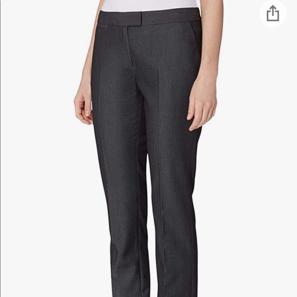 Tahari work slacks “Katina pant” in dark grey size 8 - Picture 2 of 7